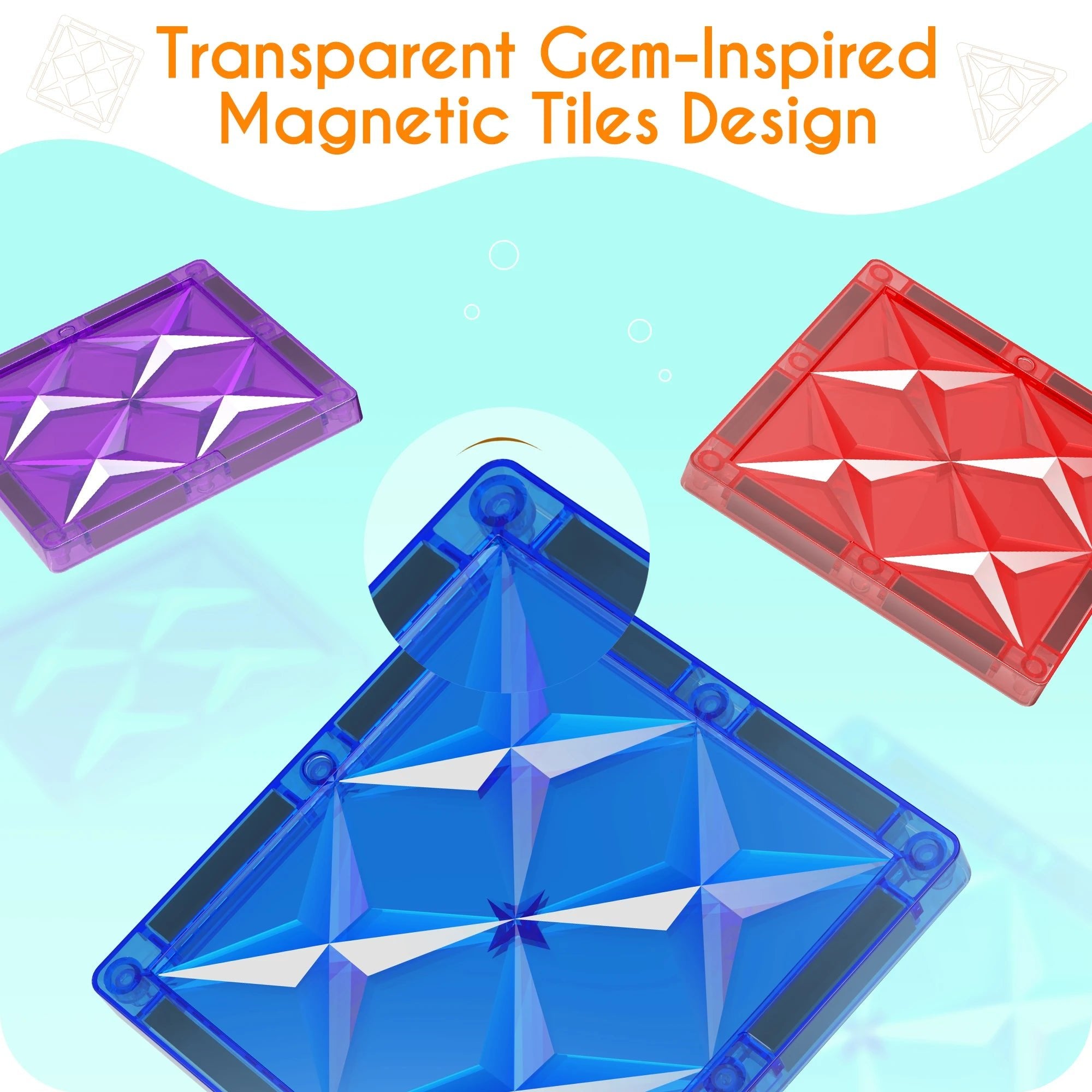 EDUCIRO Magnetic Building Blocks Set for Educational Fun! - silverfoxgoods